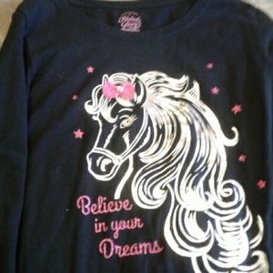 Horse long sleeved shirt